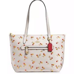 Coach Cherry Print Taylor Tote 🍒
